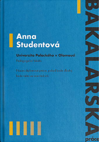 UPOL - PDF - Bakalářská práce